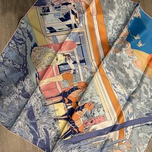 Sold! Nwt Hermes 70 silk scarf